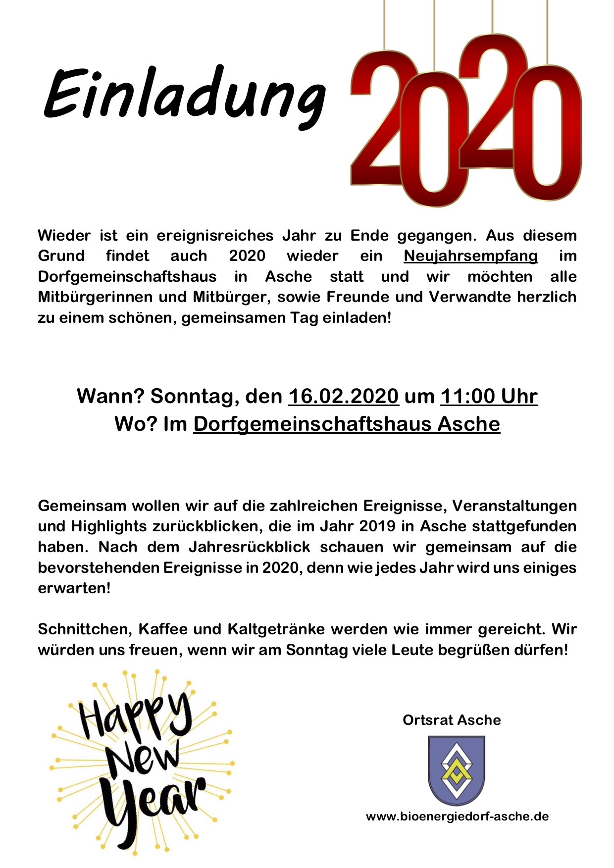 Neujahrsempfang 2020